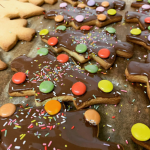 Christmas Tree Biscuits