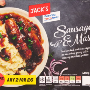 sausage & mash