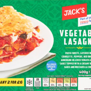 vegetable lasagne